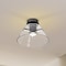 Nuvo Edmond, 14 Inch LED Semi Flush, Matte Black with Clear Glass 62/2063 - alternate 6